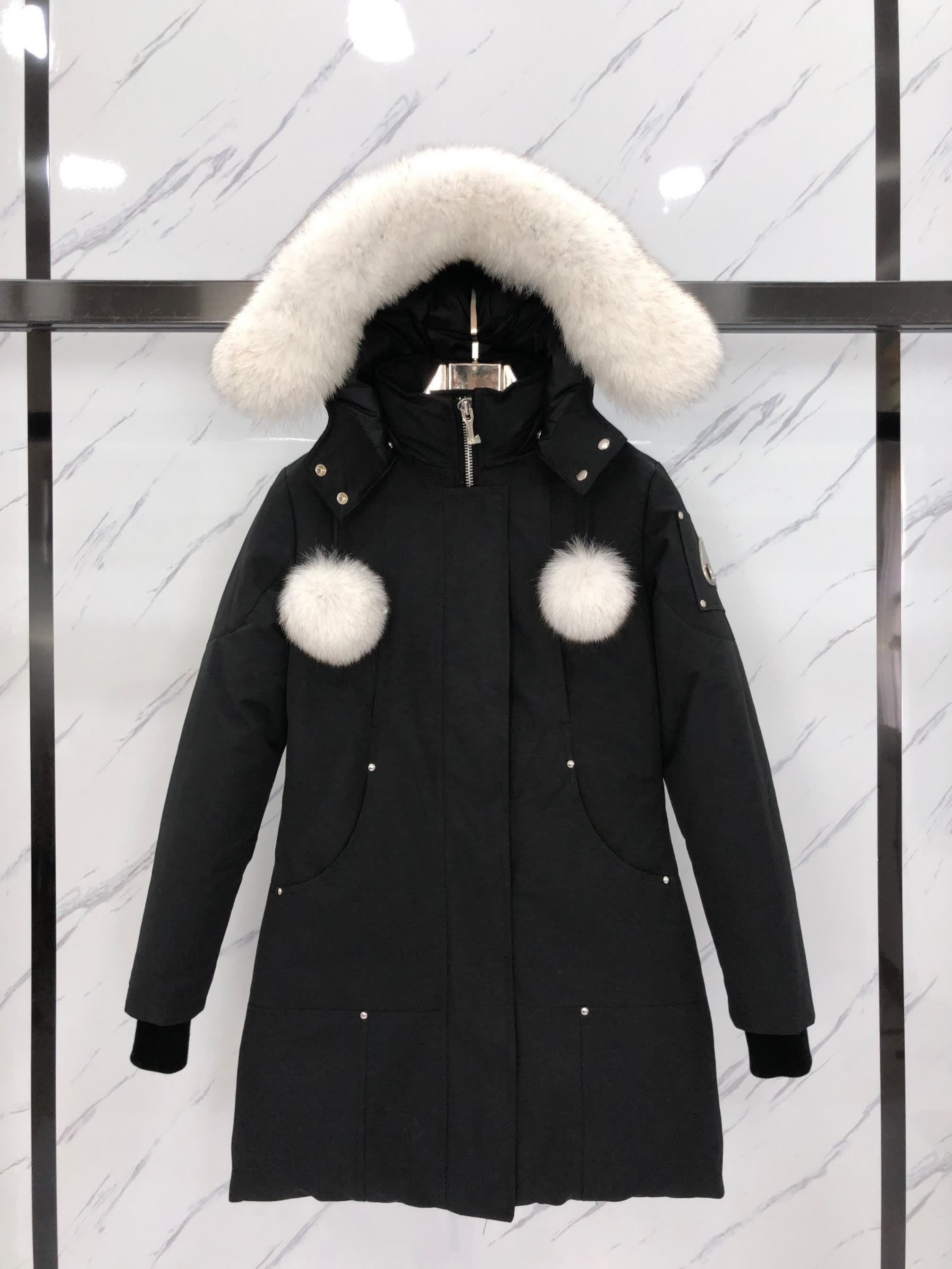Moose Knuckles Fur Trim Down Parka Moose Knuckles Fur Trim Down Parka